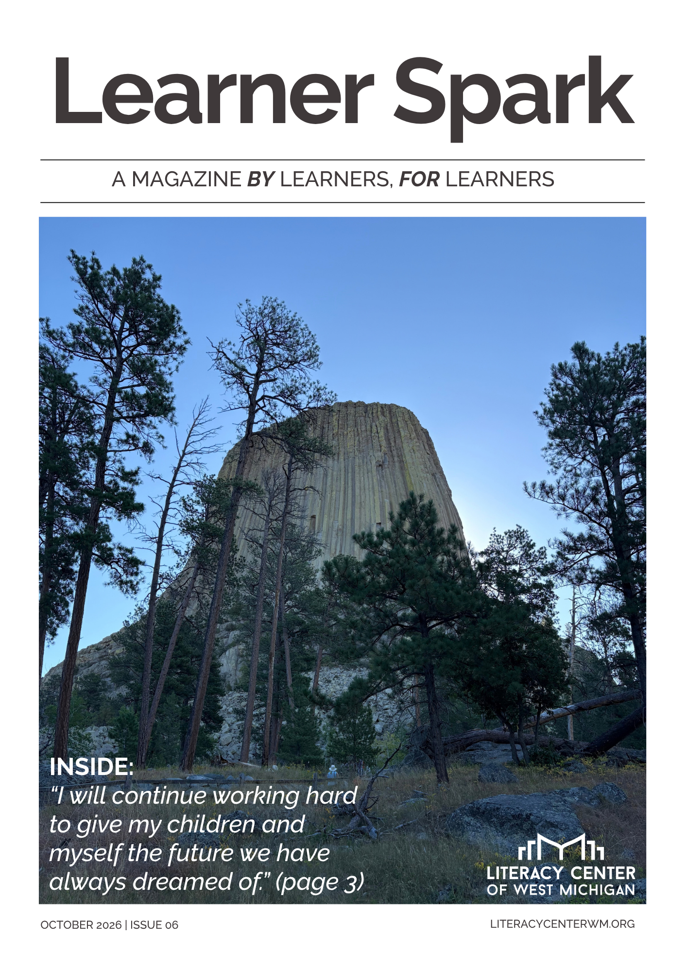 Learner Spark: Issue No. 6 (October 2026)