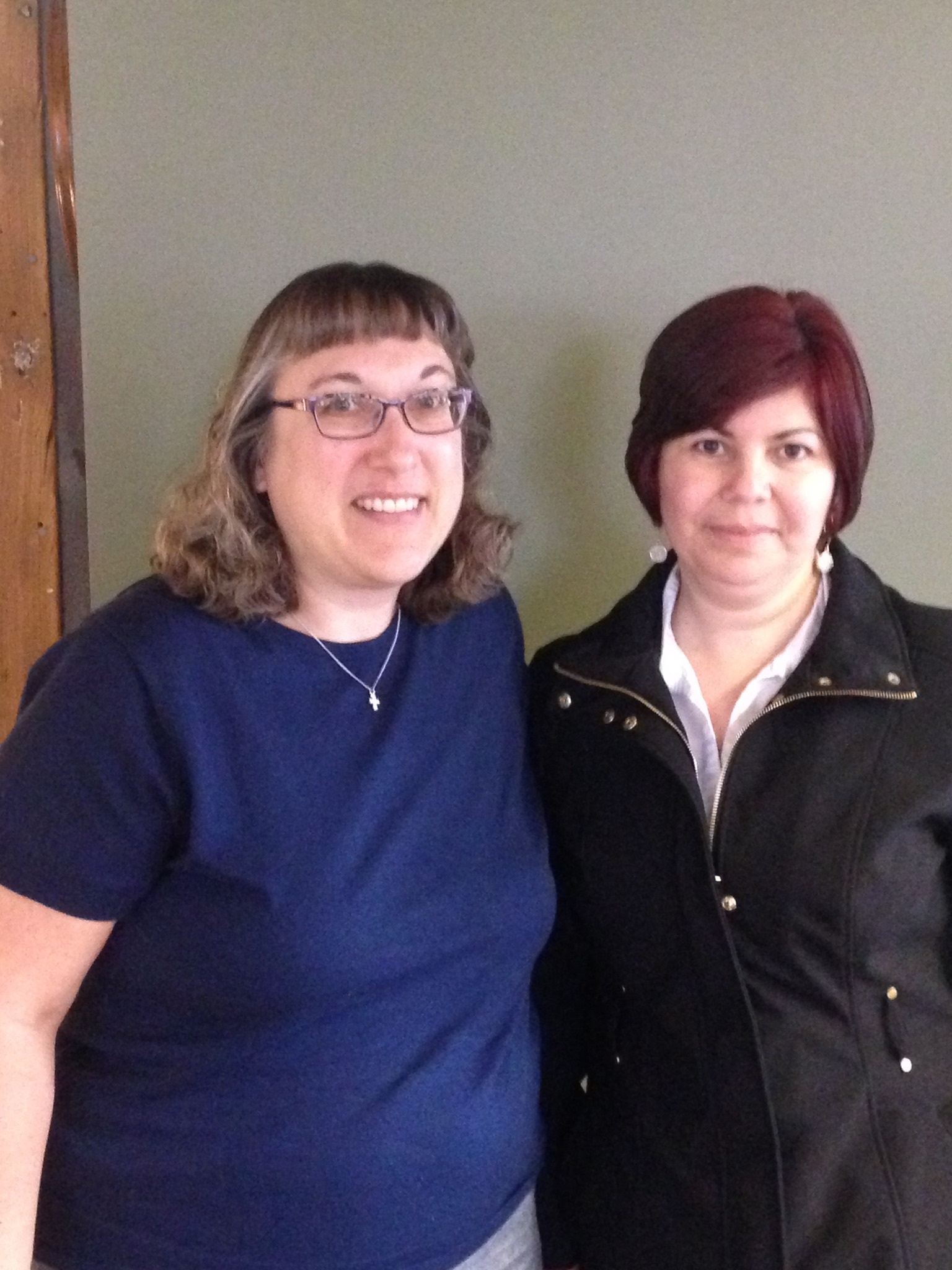 Erica Gonzalez and Laurie Emelander w release